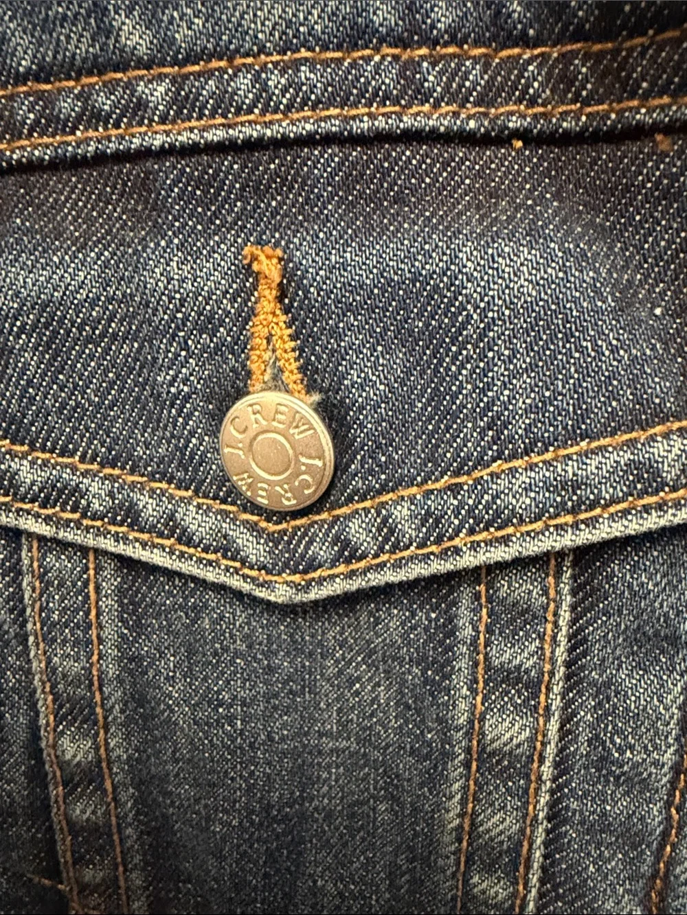 J. Crew Blue Denim Trucker Jacket